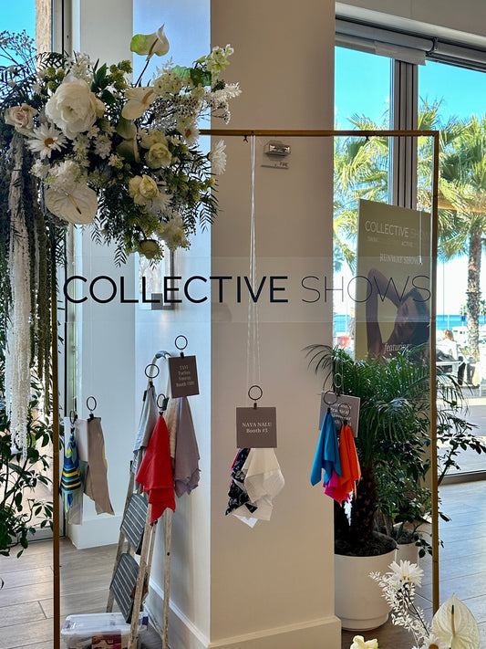 Special showcase of our sustainable fabric at Collective Shows