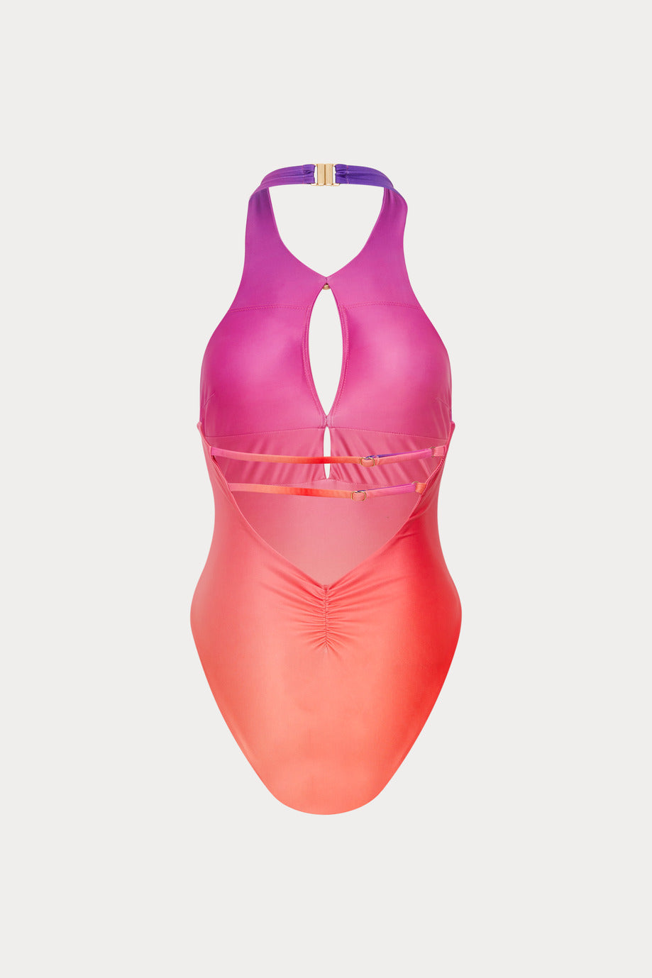 Mauve | Halter Neck One-piece (Cheeky)