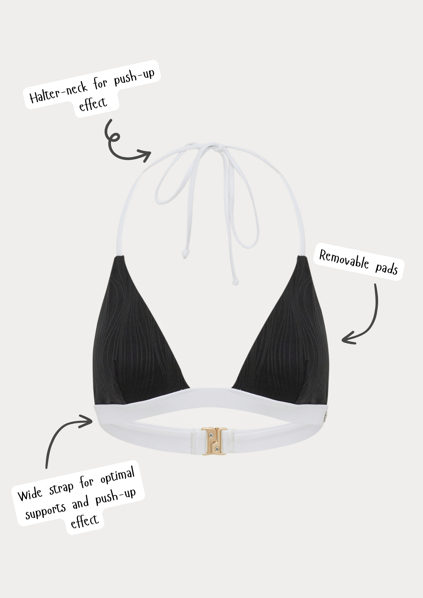 Essenza | Halter Neck Bikini Top